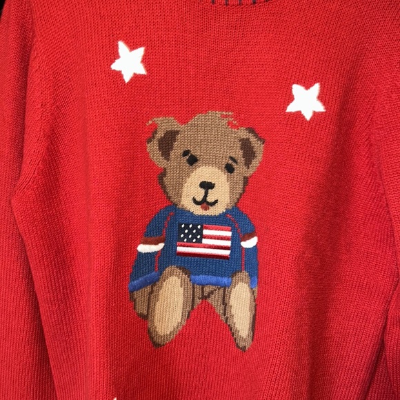 American 🇺🇸 Bear Sweater - Picture 2 of 7